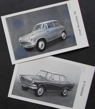 Schüle Frisch-Ei Lloyd Alexander Arabella Sammelbilder 1958 zwei Motive (2098)